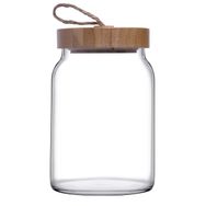 Paşabahçe 43583S00 860 ml Woody Bambu Kapaklı Kavanoz