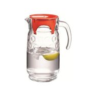 Paşabahçe 43794 Rings Kapaklı Cam Sürahi Kırmızı 1850cc