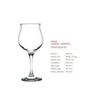 Paşabahçe 440278 6 Adet 475 cc Wavy Kırmızı Şarap Kadehi