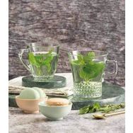 Paşabahçe 55703 Şeffaf Kuvars Kulplu Çay Kahve Kupası