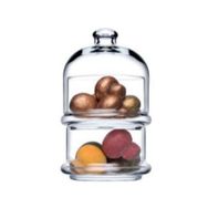 Paşabahçe 96816 870 cc Villa Patisserie 2 Katlı Servis Kasesi ve Kapağı