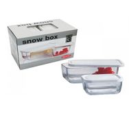 Paşabahçe 97408 Snowbox Kapaklı Saklama Kabı