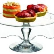 Paşabahçe Ayaklı 32 cm Servis Tabağı