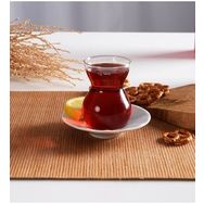 Paşabahçe Dantel Porselen Tabaklı 12 Parça Çay Takım