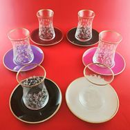Paşabahçe Heybeli 6'lı Çay Takımı