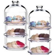 Paşabahçe Patisseria 3 Katlı 2'li Cam Kavanoz