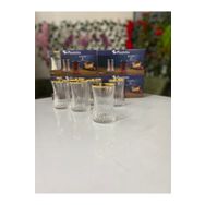 Paşabahçe Yaldızlı 6 Adet Çay Bardağı