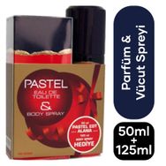 Pastel 50 ml EDT Kofre Kadın Parfüm ve 125 ml Kadın Deodorant
