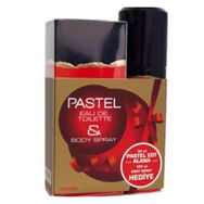 Pastel 50 ml EDT Kofre Kadın Parfüm ve 125 ml Kadın Deodorant