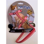 Pati Karışık Renkli Yavru Köpek ve Kedi Gezdirme Takım Tasması