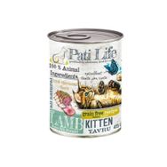 Pati Life Kuzu Etli 24x415 gr Yavru Konserve Kedi Maması