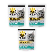 Patican 3.8 lt x 3 Adet Silika Kristal Kedi Kumu