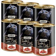 Patimax Sığır Etli 6x400 gr Yetişkin Kedi Konserve