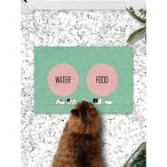 PatiPeti Cute Cats Kedi Köpek Mama Eğitim Paspası ve Beslenme Altlığı