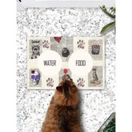 PatiPeti Gazete Kediler Kedi Köpek Eğitim Mama Paspası ve Beslenme Altlığı