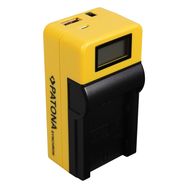Patona Senkron Fuji NP-W235 İçin LCD Ekranlı USB Şarj Cihazı