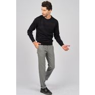 Pave 4539153 Lacivert Desenli Yünlü Erkek Kazak