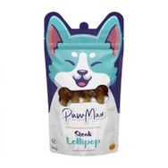 Paw Max Steak Lollipop Tahılsız Kurutulmuş 100 gr Köpek Ödül Maması