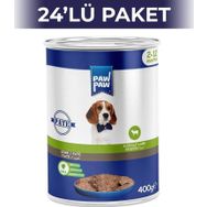 Paw Paw Pate Kuzulu 400x24 gr Yavru Köpek Konserve Maması