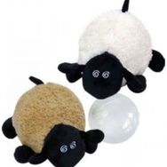 Pawise 12 cm Kuzu Şeklinde Peluş Öten Top Köpek Oyuncağı