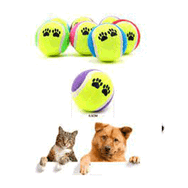 Pawise 6.5 cm 3 Adet Sesli Tenis Topu Köpek Oyuncağı
