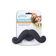 Pawise 6x16cm Vinil Sesli Bıyık Köpek Oyuncağı