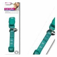 Pawise Çapa Desenli Yeşil 30 cm Kedi Boyun Tasması
