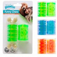 Pawise Funy Chew 2 in 1 Lastik Köpek Oyuncağı