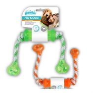 Pawise İpli Halter Kemirme Köpek Oyuncağı