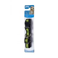 Pawise M 35-50 cm/20 mm Yeşil Reflektorlü Köpek Tasması