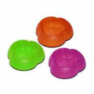 Pawise Plastik Çiçek Şekilli 300 ml Kedi ve Köpek Mama Kabı