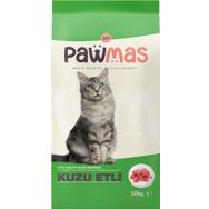 Pawmas 10 kg Kuzu Etli Kedi Maması