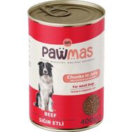Pawmas Sığır Etli 400 gr Yetişkin Köpek Konservesi