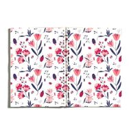 Paytak Moda PYTKDT0203 A5 Deniz Çiçekleri Tasarım 96 Yaprak Çizgisiz Spiralli Defter