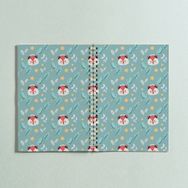 Paytak Moda PYTKDT0217 A5 Tilki Tasarım 96 Yaprak Çizgisiz Spiralli Defter