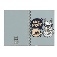 Paytak Moda PYTKDT0234 A5 No Problama Lama Tasarım 96 Yaprak Çizgisiz Spiralli Defter