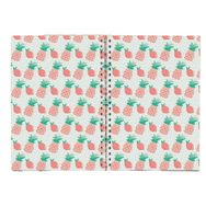 Paytak Moda PYTKDT0246 A5 Ananas 96 Yaprak Çizgisiz Spiralli Defter