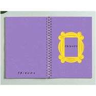 Paytak Moda Pytkdt0279 Friends Dizi Tasarım Spiralli A5 96 Yaprak Çizgisiz Defter