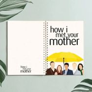 Paytak Moda Pytkdt0287 How I Met Your Mother Defter Tasarım Spiralli A5 96 Yaprak Çizgisiz Defter