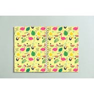 Paytak Moda PYTKDT087 Flamingo A5 96 Yaprak Çizgisiz Tasarım Spiralli Defter