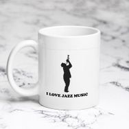 Pazarız I Love Jazz 4 Kupa Bardağı