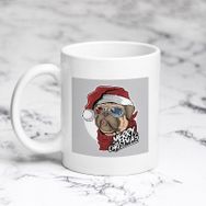 Pazarız Pug Cristmas Kupa Bardağı