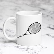 Pazarız Tenis Raketi kara kalem Kupa Bardak