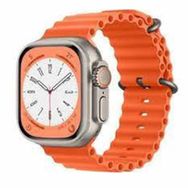 Pazarız Watch 8 Ultra Turuncu 45 mm Kadın Akıllı Saat