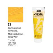 Pebeo -23 Studio 100 ml Medium Cadmium Yellow Boya