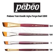 Pebeo 280 Serisi No:1-2 Yan Kesik Uçlu Resim Fırça