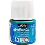 Pebeo 5586417 45 ml N:42 Jade Setacolor Shimmer Parlak Opak Kumaş Boyası