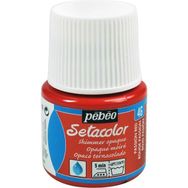 Pebeo 5586419 45 ml N:46 Passion Red Setacolor Shimmer Parlak Opak Kumaş Boyası