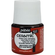 Pebeo 5631 N:17 Light Scale Brown 45 ml Seramik Boyası