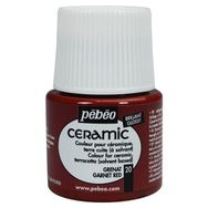 Pebeo 6409 N:20 Garnet Red 45 ml Seramik Boyası